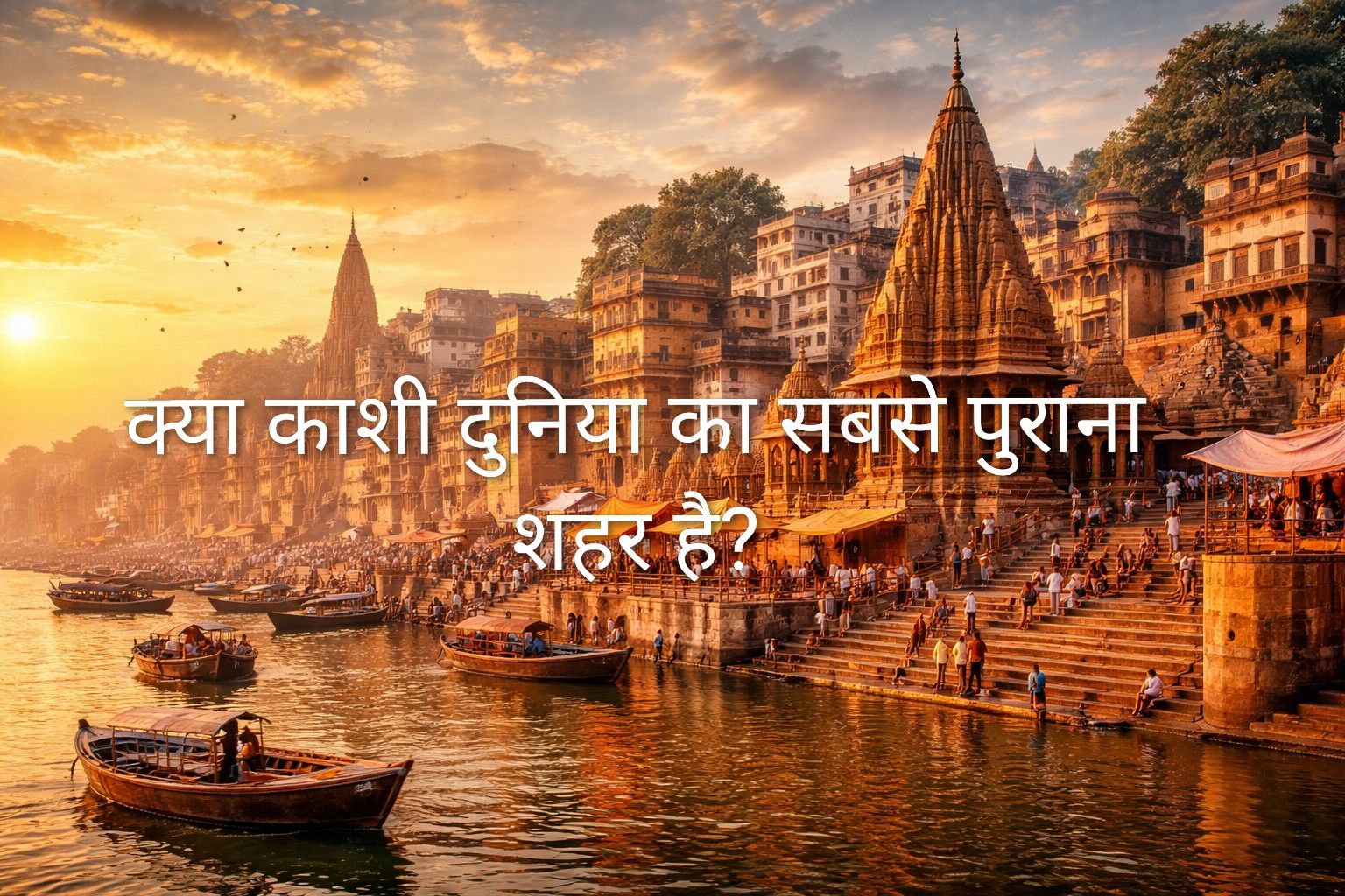 क्या काशी दुनिया का सबसे पुराना शहर है? तथ्य और इतिहास