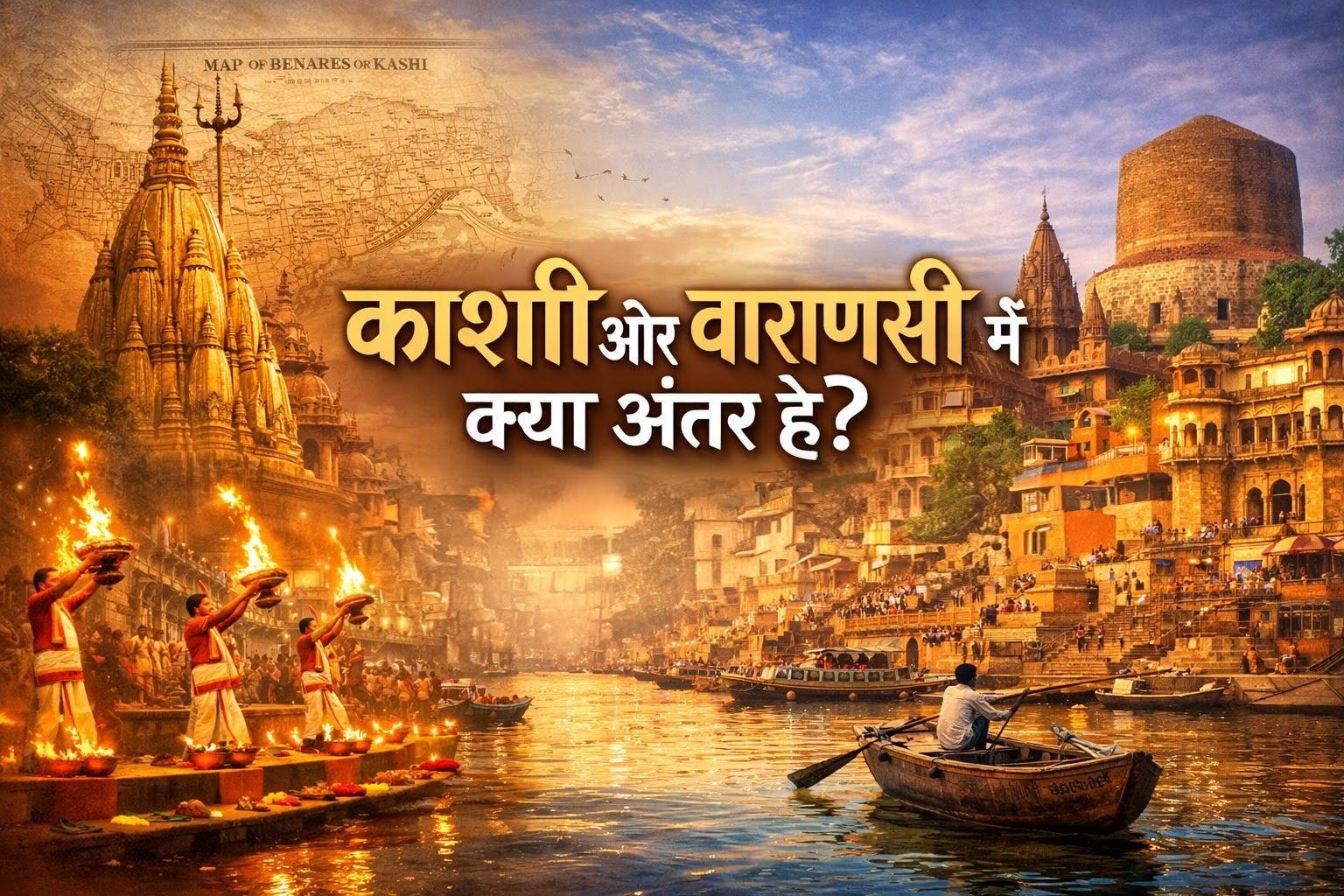 काशी और वाराणसी में क्या अंतर है