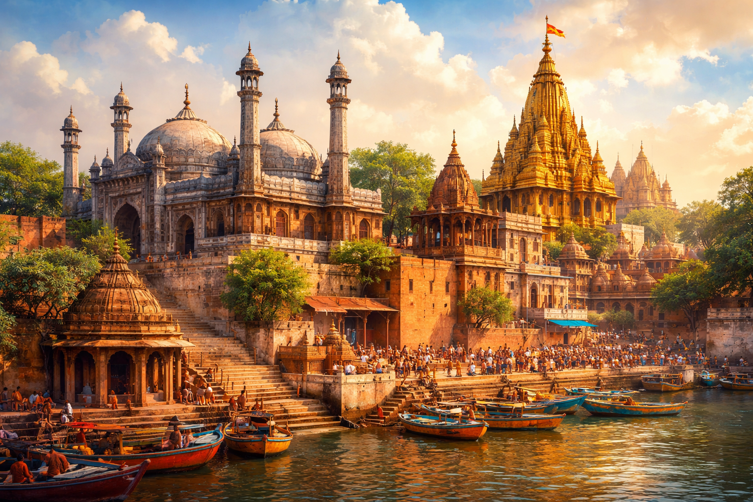 ज्ञानवापी परिसर काशी विश्वनाथ इतिहास