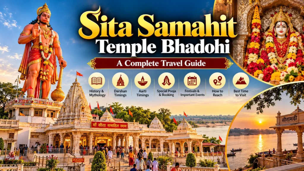 Sita Samahit Temple in Sitamarhi, Bhadohi, Uttar Pradesh